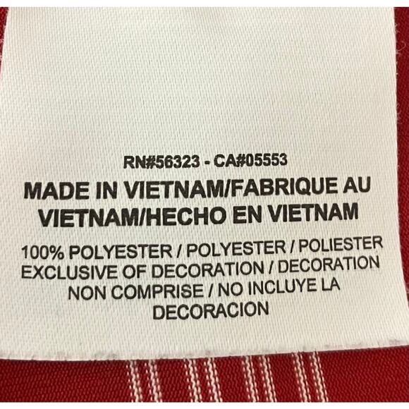 Nike Golf Tour Performance Men's Red/Wht Striped Short Sleeve Polo Casual SZ XXL - Picture 7 of 8